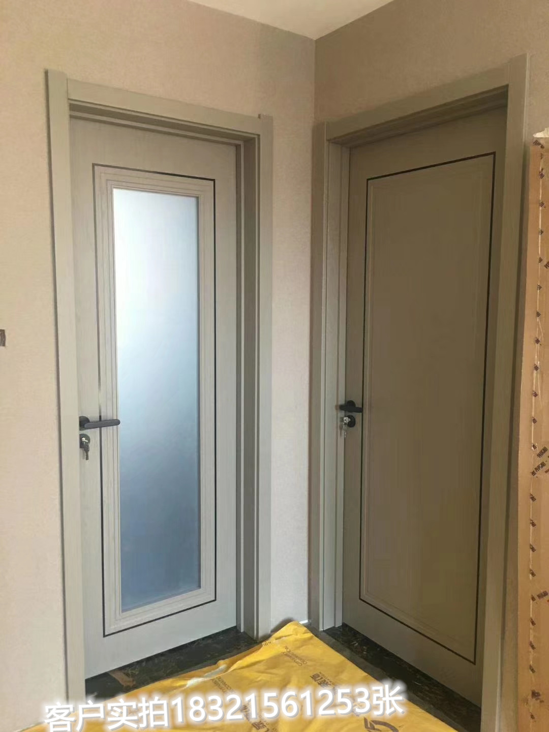 定制法式门卧室套装门实木烤漆门木门室内门房门套厨卫移门隐形门(图92)