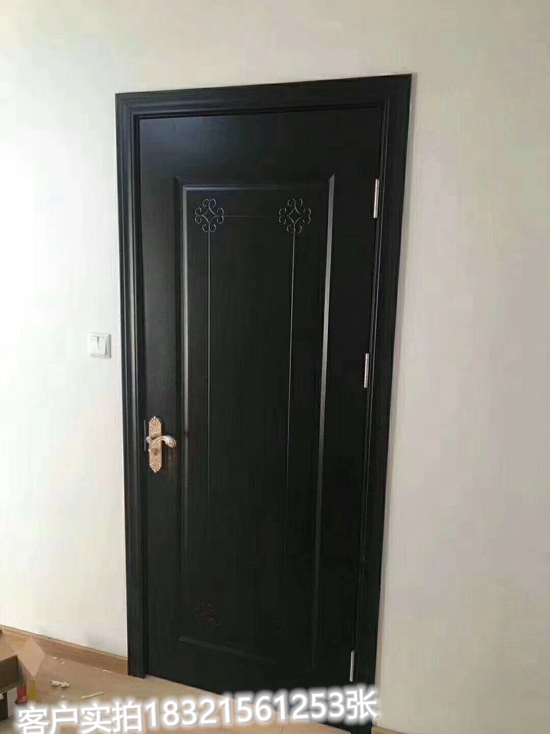 定制法式门卧室套装门实木烤漆门木门室内门房门套厨卫移门隐形门(图93)