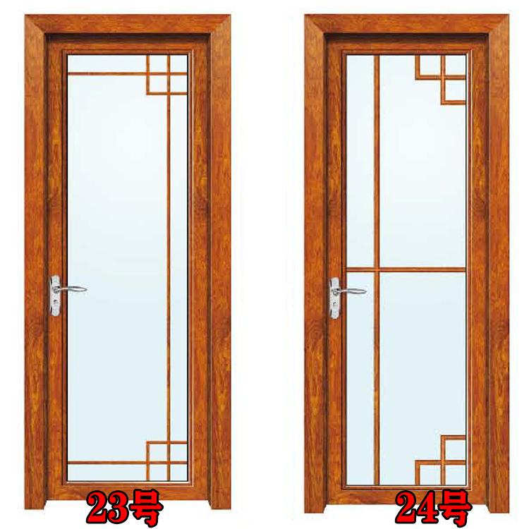 定制卫生间门铝合金室内门厨房门家用烤漆门浴室厕所玻璃门欧式门(图20)