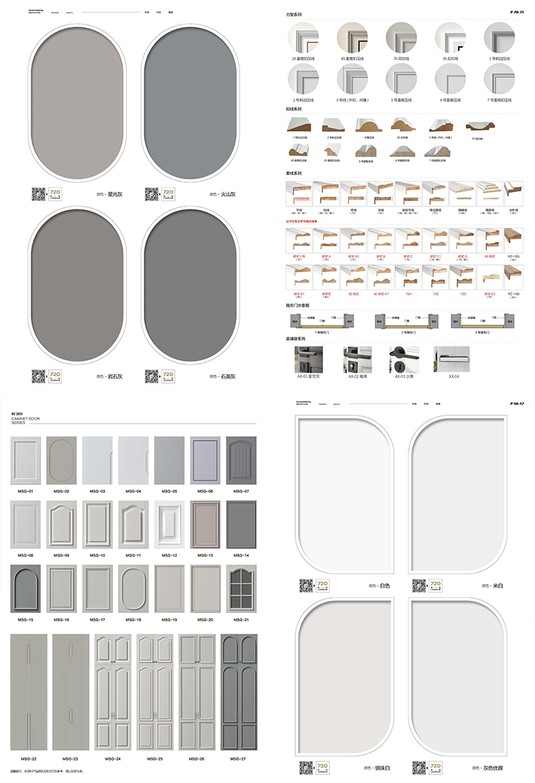 定制法式木门实木复合烤漆门室内门实木门卧室门房间门厨房卫生间(图10)