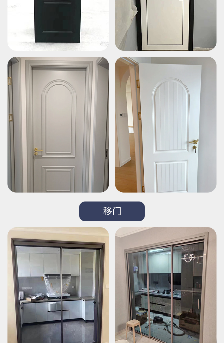 上海卧室门实木复合多层烤漆门免漆门定做 实木门定制室内门包安.(图13)