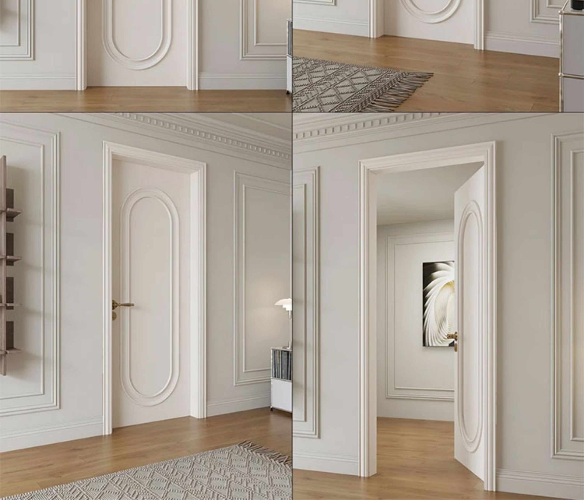 上海卧室门实木复合多层烤漆门免漆门定做 实木门定制室内门包安.(图16)