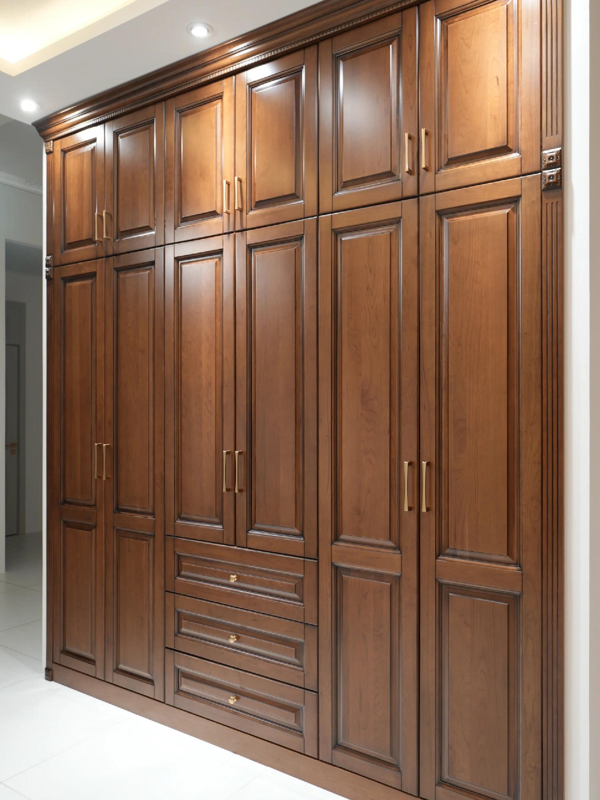 实木门卧室门橡木烤漆门房间门全实木门别墅套装门室内门新中式(图24)