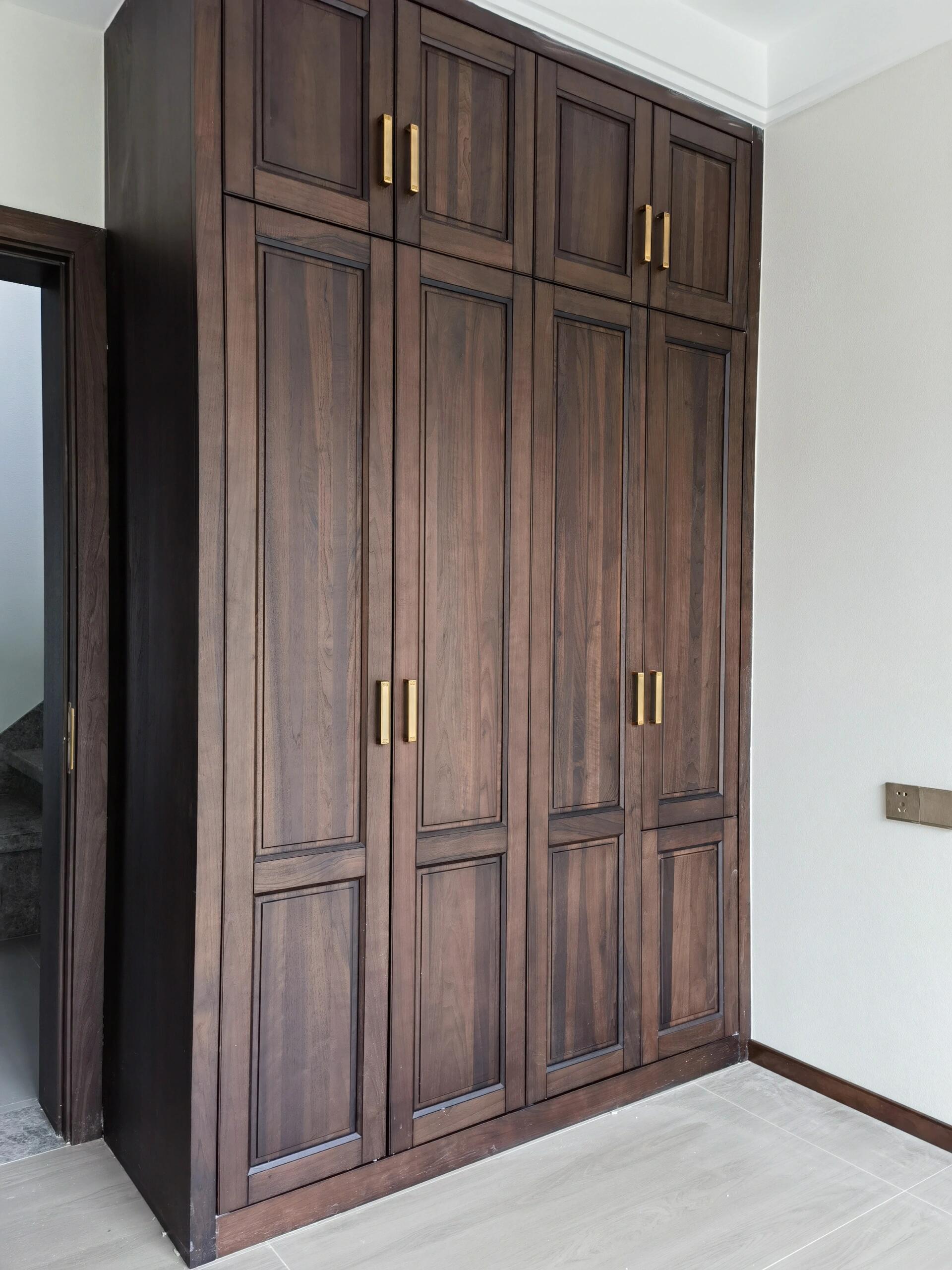 实木门卧室门橡木烤漆门房间门全实木门别墅套装门室内门新中式(图21)