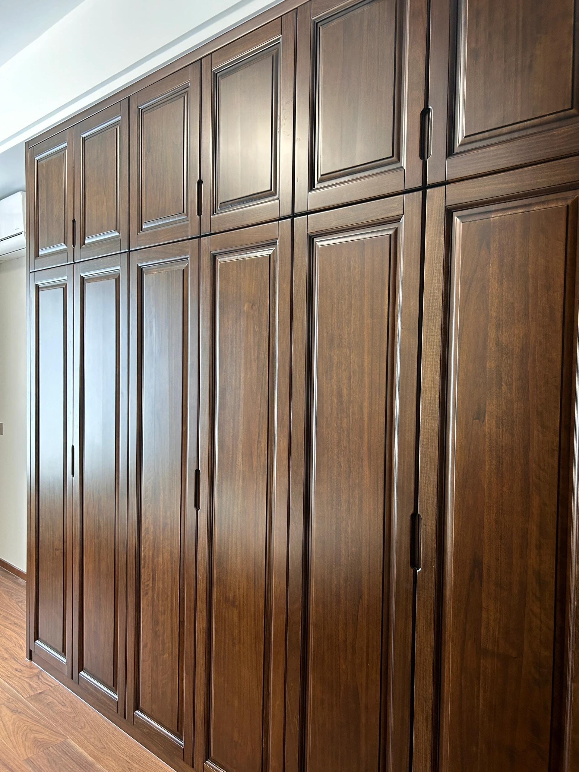 实木门卧室门橡木烤漆门房间门全实木门别墅套装门室内门新中式(图27)