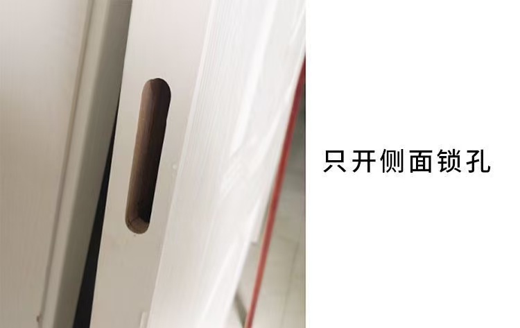 定制免漆门卧室门出租房简装办公室门酒店房间木门实木复合房门(图7)