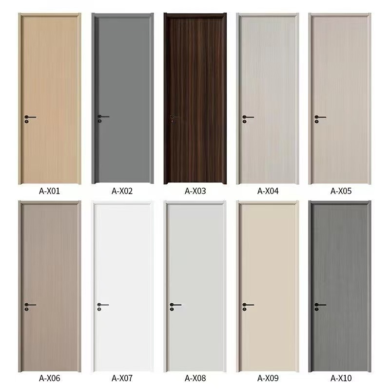 定制免漆门卧室门出租房简装办公室门酒店房间木门实木复合房门(图12)