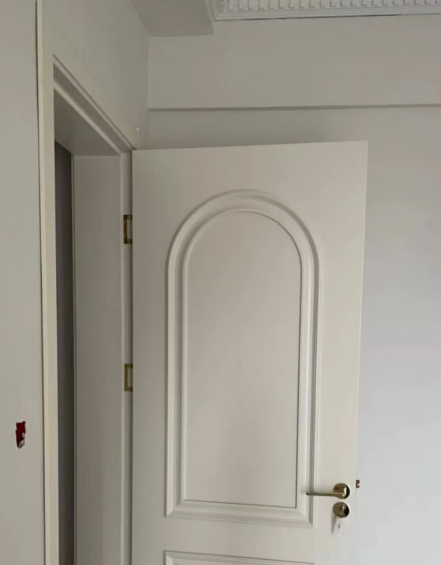 法式实木复合烤漆门生态门多层实木门卧室门套装门室内静音门房门(图22)