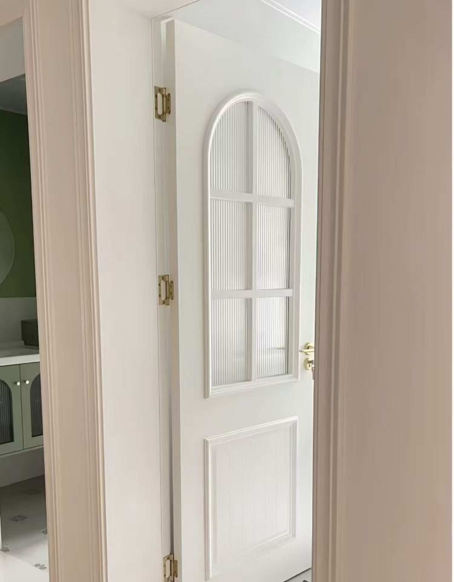 法式实木复合烤漆门生态门多层实木门卧室门套装门室内静音门房门(图37)