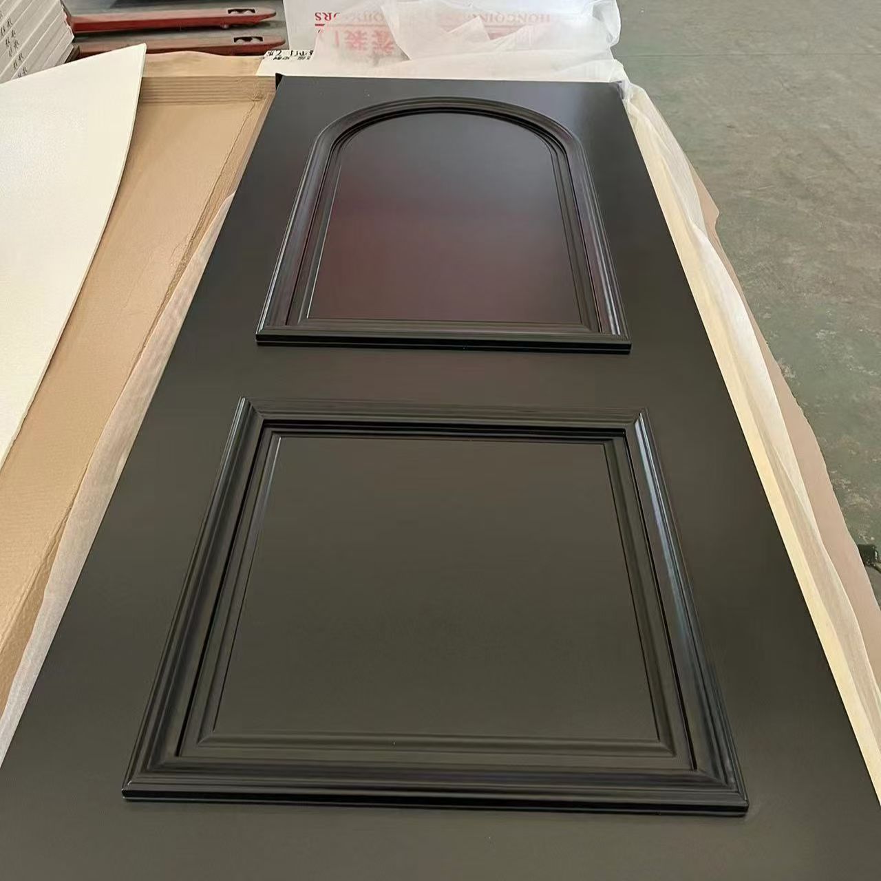 法式实木复合烤漆门生态门多层实木门卧室门套装门室内静音门房门(图39)