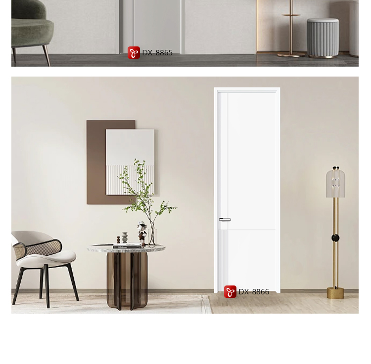 木门卧室门室内门实木复合烤漆门房间门家用环保碳晶套装门免漆门(图11)