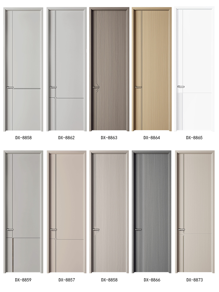 木门卧室门室内门实木复合烤漆门房间门家用环保碳晶套装门免漆门(图12)