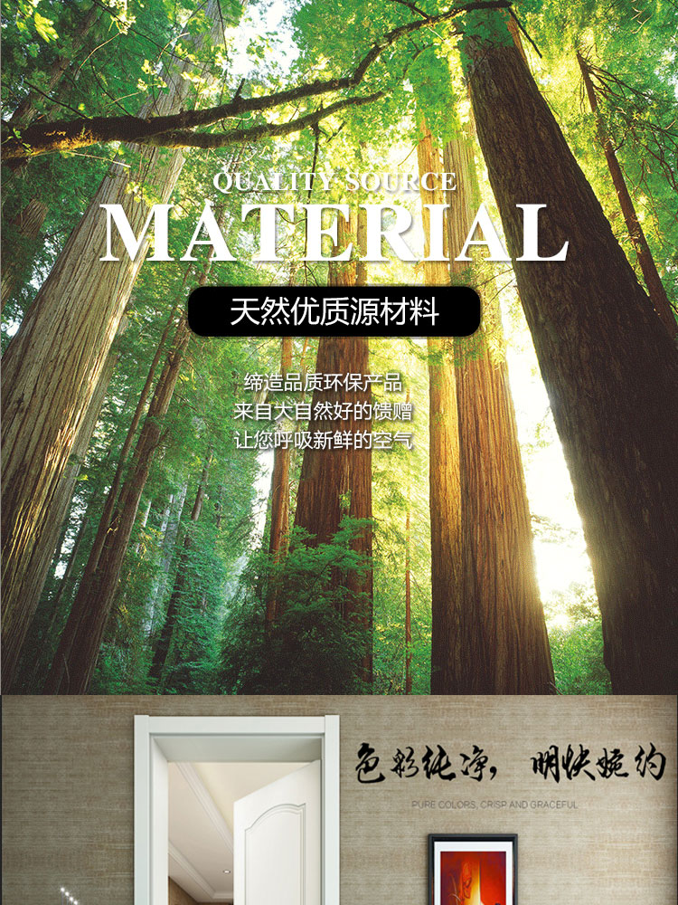 室内套装门卧室木门实木复合简约白色房门定做门烤漆门欧式家用(图1)