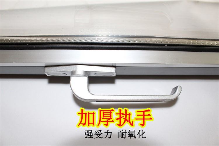 加厚铝合金斜屋顶天窗斜屋面阁楼天窗盖阳光房手动天窗地下室采光(图17)