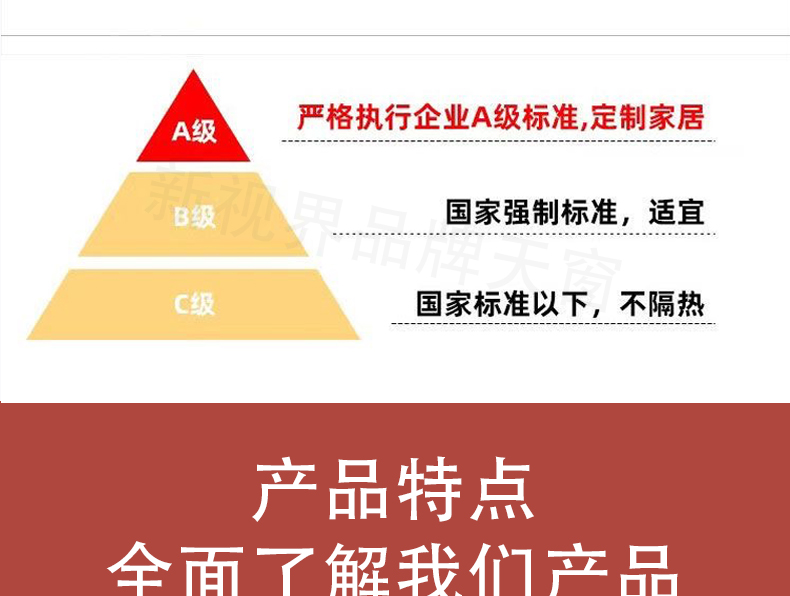 加厚铝合金电动天窗屋顶手动遮阳地下室水泥台阳光房斜屋顶定制(图6)