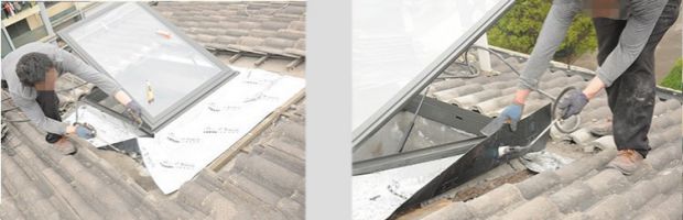 铝合金斜木屋顶天窗斜屋面坡面房顶阁楼窗阳光房电动地下室采光井(图28)