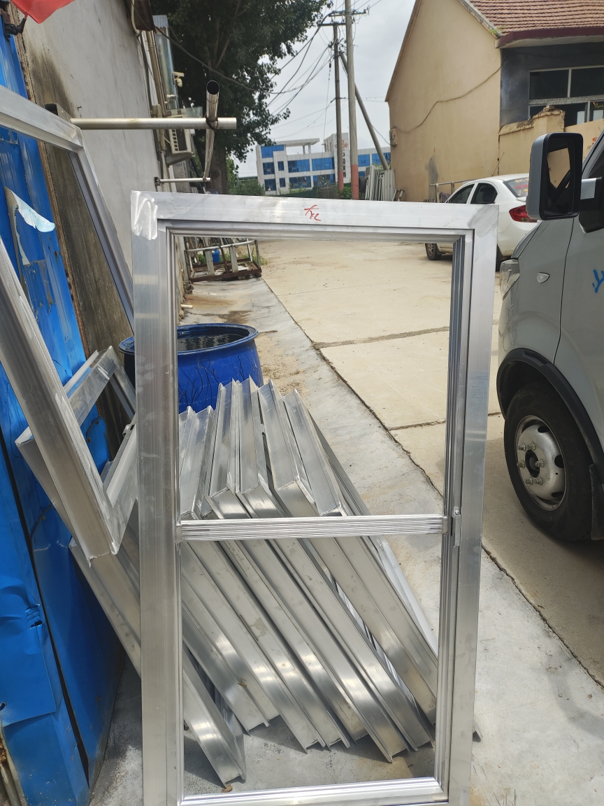 铝合金电动天窗斜平屋顶天窗盖阳光房阁楼采光井地下室定制加厚(图11)