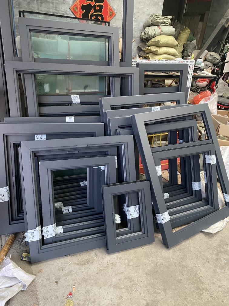 铝合金电动天窗斜平屋顶天窗盖阳光房阁楼采光井地下室定制加厚(图10)