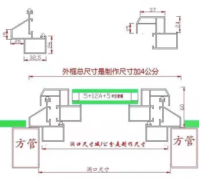 定制加厚铝合金阳光房电动天窗地下室采光井斜屋顶阁楼老虎窗天窗(图6)