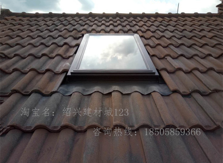 木结构屋顶天窗平屋顶铝合金电动天窗斜屋顶阁楼天窗采光透气天窗(图18)