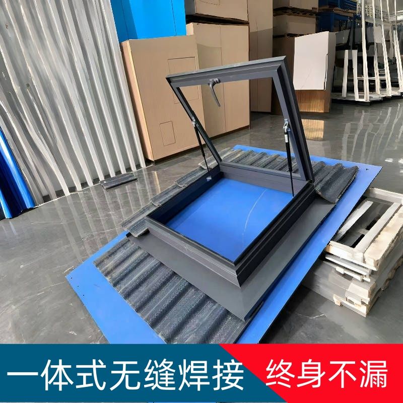 瓦片房专用屋顶天窗木结构楼顶现浇层通用手动天窗自建房通风采光(图1)