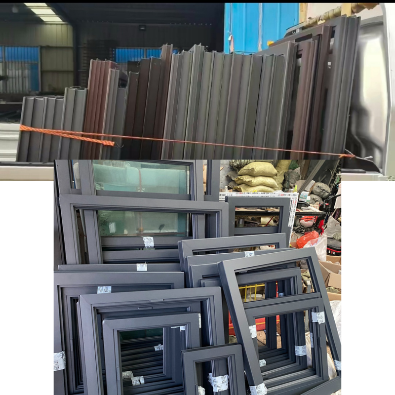 加厚铝合金电动天窗斜屋顶阳光房采光井阁楼地下室定制老虎窗(图16)