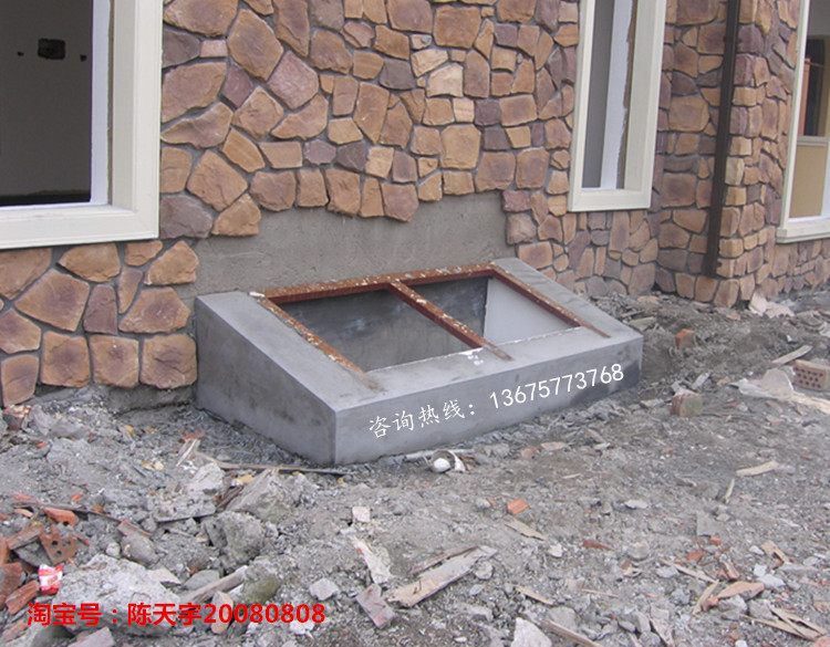 加厚铝合金斜坡屋顶天窗木头房顶阁楼老虎窗平屋面阳光房手动电动(图49)