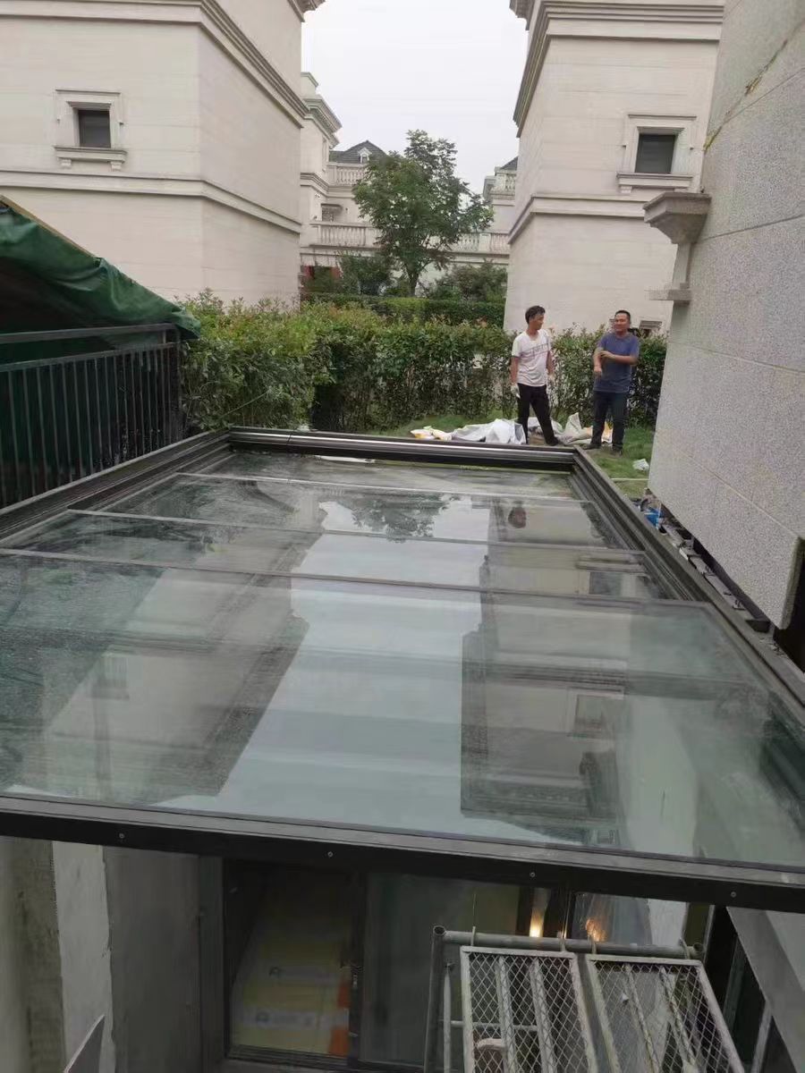 电动智能天窗别墅阳光房斜屋顶阁楼采光井老虎窗铝合金天窗平移(图8)