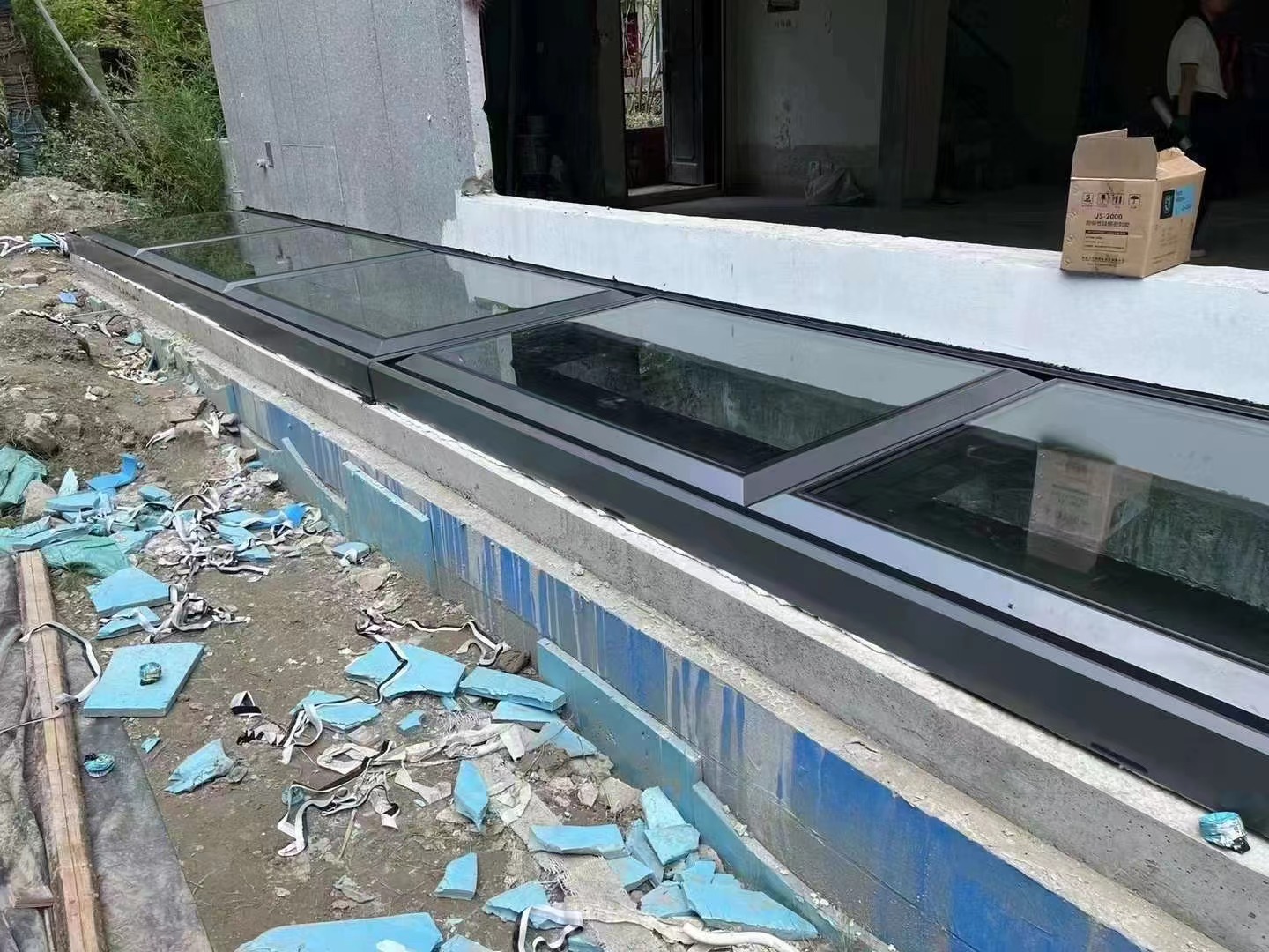 电动智能天窗别墅阳光房斜屋顶阁楼采光井老虎窗铝合金天窗平移(图14)