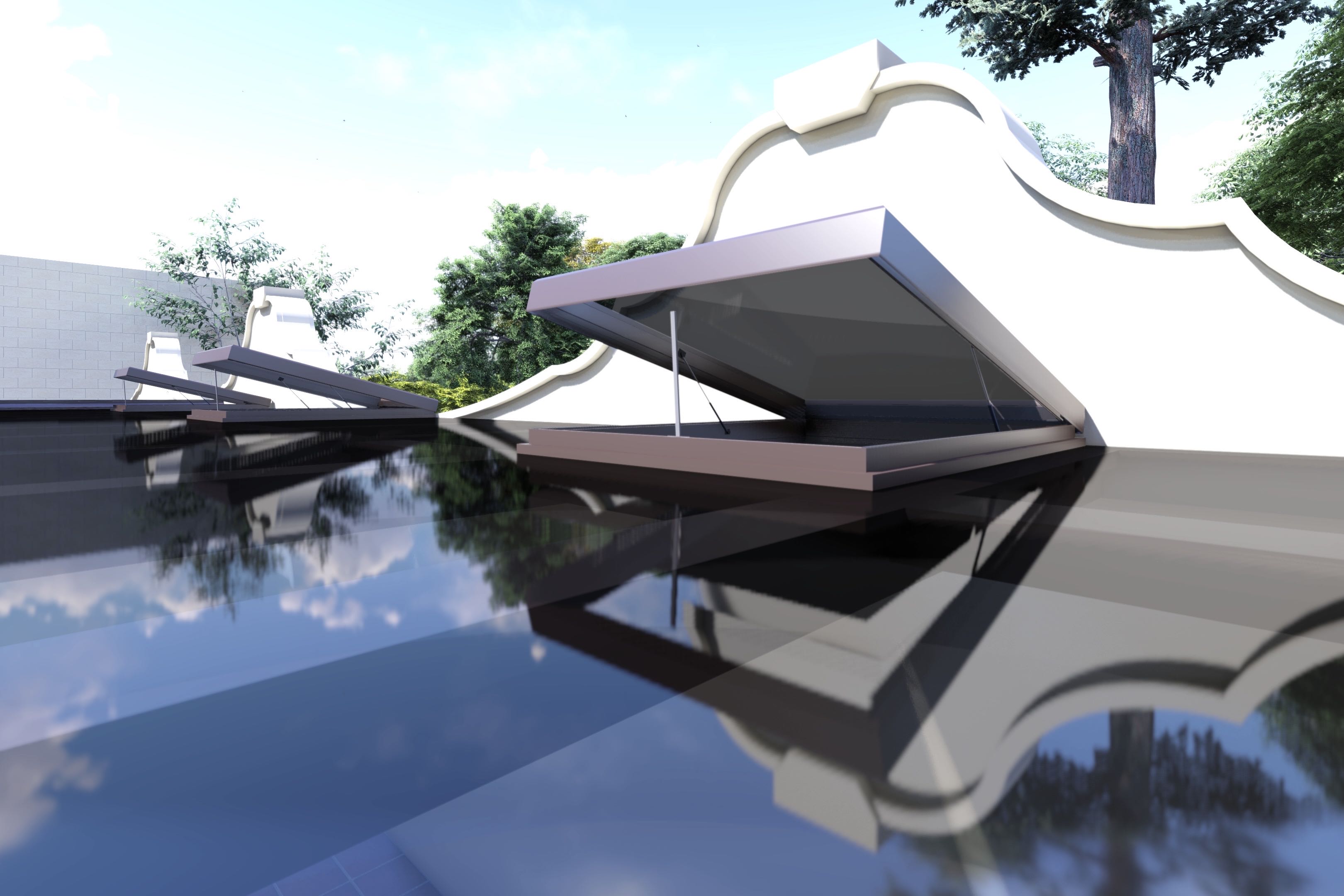 电动智能天窗别墅阳光房斜屋顶阁楼采光井老虎窗铝合金天窗平移(图18)