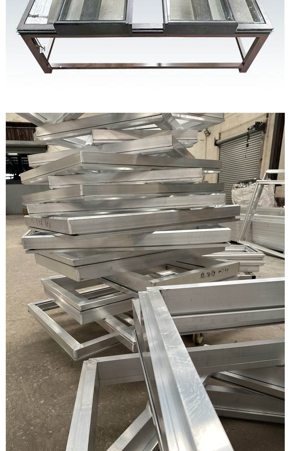 电动屋顶天窗地下室加厚铝合金阳光房采光井斜屋顶阁楼老虎窗天窗(图11)