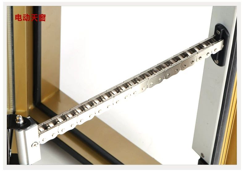 大开口手动天窗阳光房上悬屋顶老虎窗铝合金无缝焊接平移电动天窗(图22)