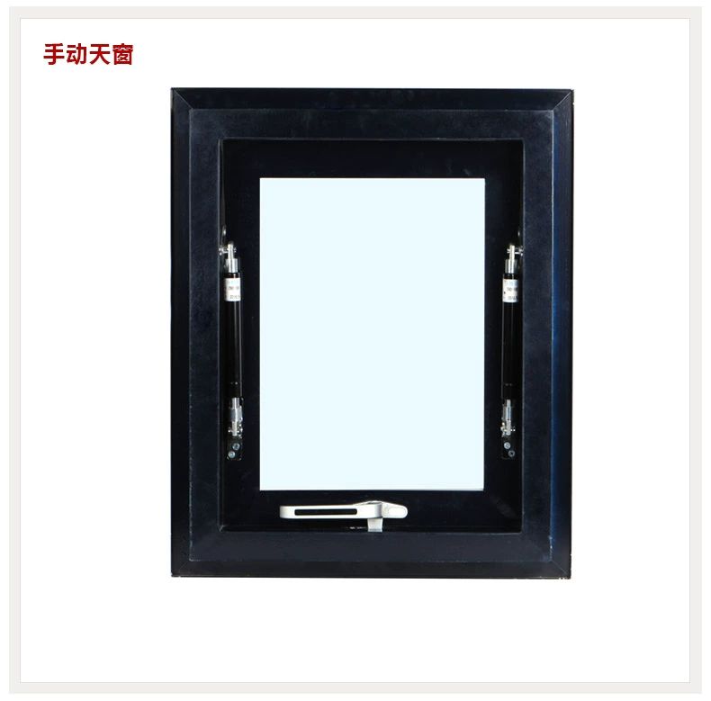 大开口手动天窗阳光房上悬屋顶老虎窗铝合金无缝焊接平移电动天窗(图17)