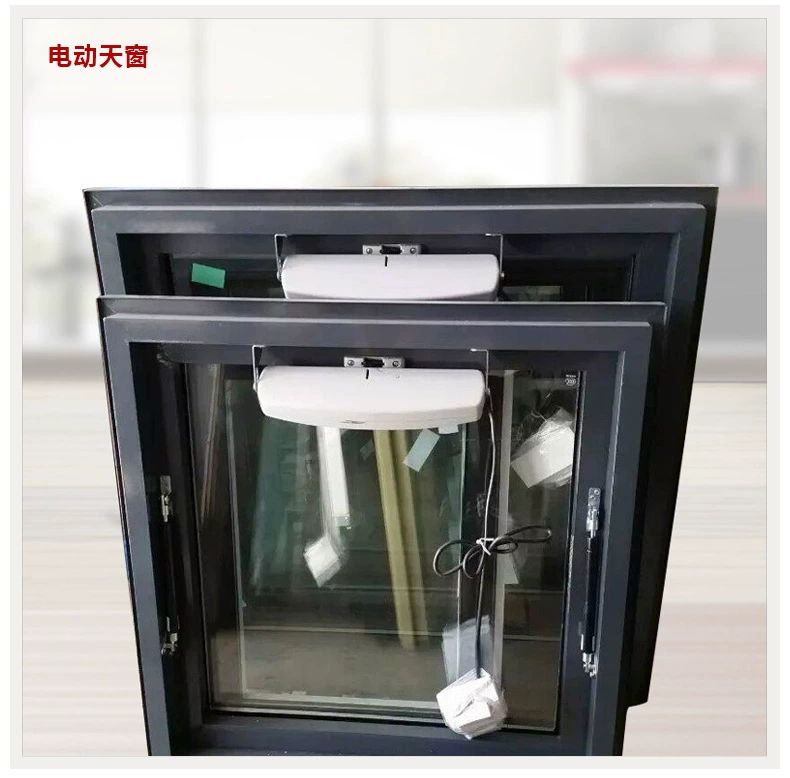 大开口手动天窗阳光房上悬屋顶老虎窗铝合金无缝焊接平移电动天窗(图31)