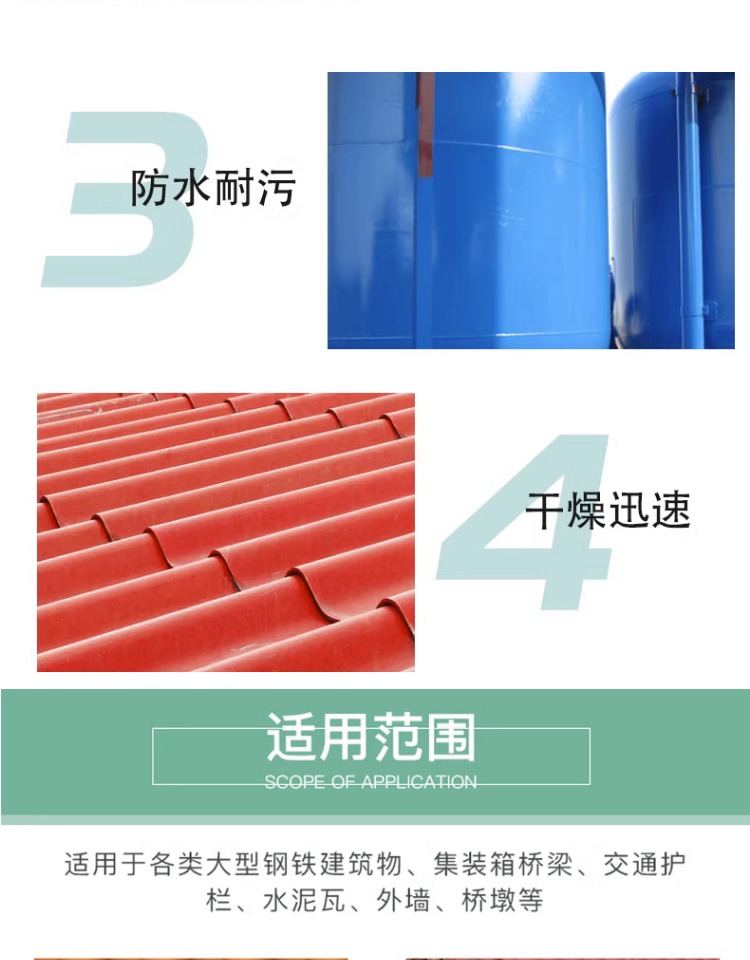 黎舒水泥瓦面翻新漆琉璃瓦砖花盆屋顶瓦片水性油漆环保彩瓦专用漆(图7)