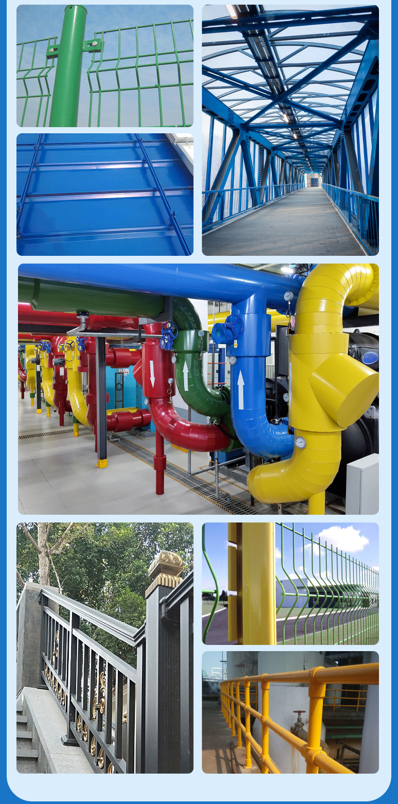 永固油漆铁红醇酸调和漆防锈漆金属防腐自喷银粉漆木门翻新大桶装(图12)