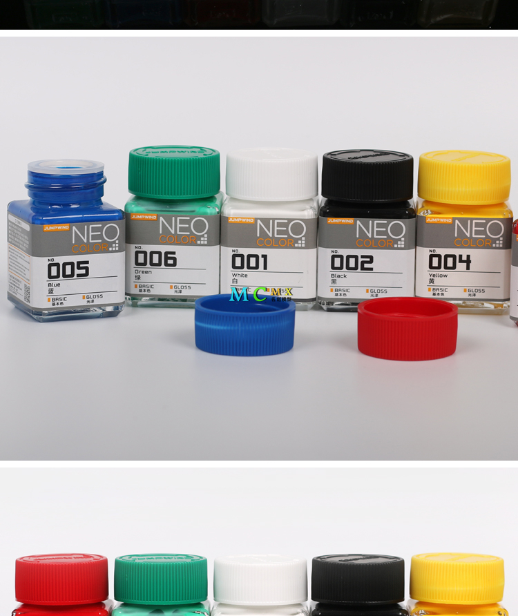 匠域油性漆 模型上色油漆 高达手办GK涂装补色漆手涂漆 JW001-042(图8)