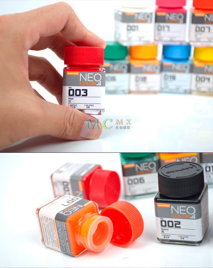 匠域油性漆 模型上色油漆 高达手办GK涂装补色漆手涂漆 JW001-042(图24)