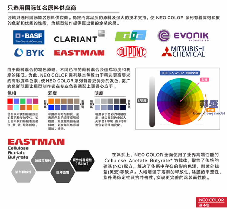 匠域油漆基础色001-042 高达手办军事模型喷涂上色颜料油性漆18ml(图11)