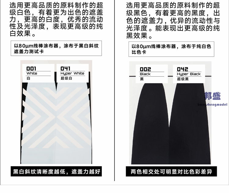 匠域油漆基础色001-042 高达手办军事模型喷涂上色颜料油性漆18ml(图14)