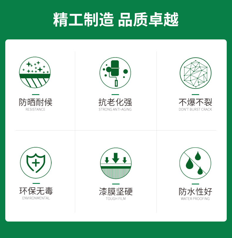 彩钢瓦翻新专用漆防锈油漆防腐免除锈厂房屋顶改色翻新水性金属漆(图4)