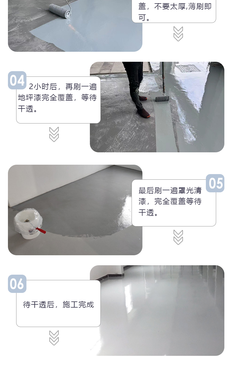 水性环氧地坪漆防滑耐磨地板漆自流平水泥地面专用工厂室内外油漆(图23)