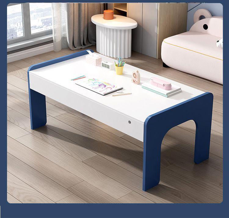 宝宝儿童积木桌多功能实木桌子大尺寸颗粒积木拼装益智游戏玩具桌(图22)