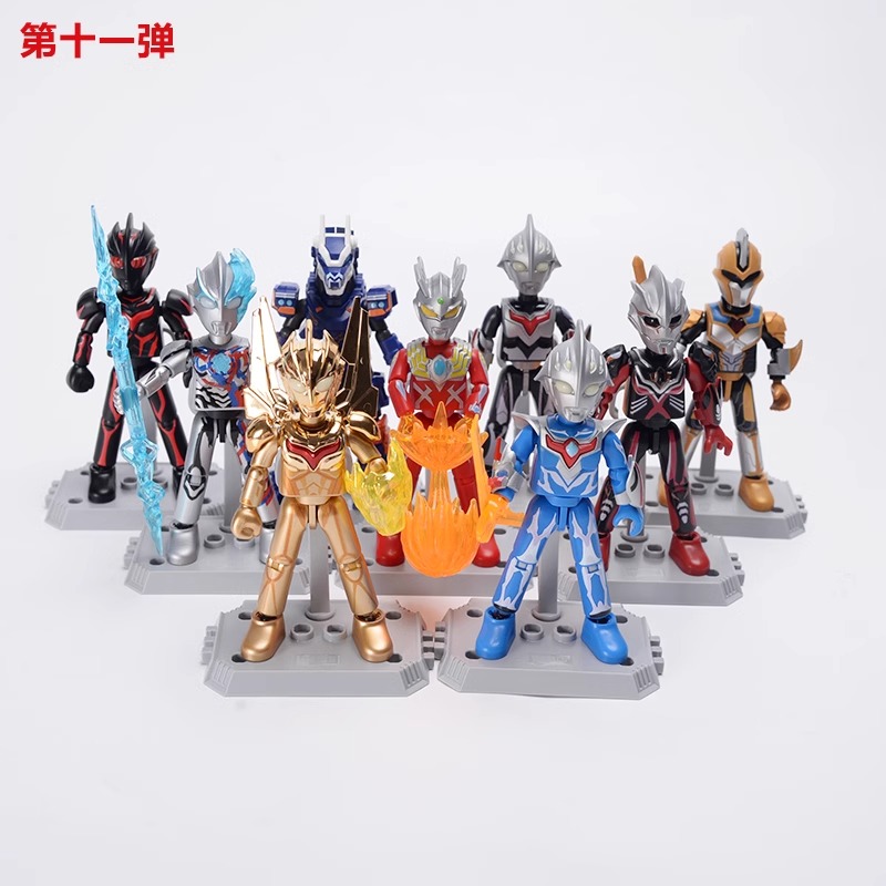 奥特曼布鲁可积木人群星版第十二弹13弹预告大隐藏布莱泽儿童玩具(图5)