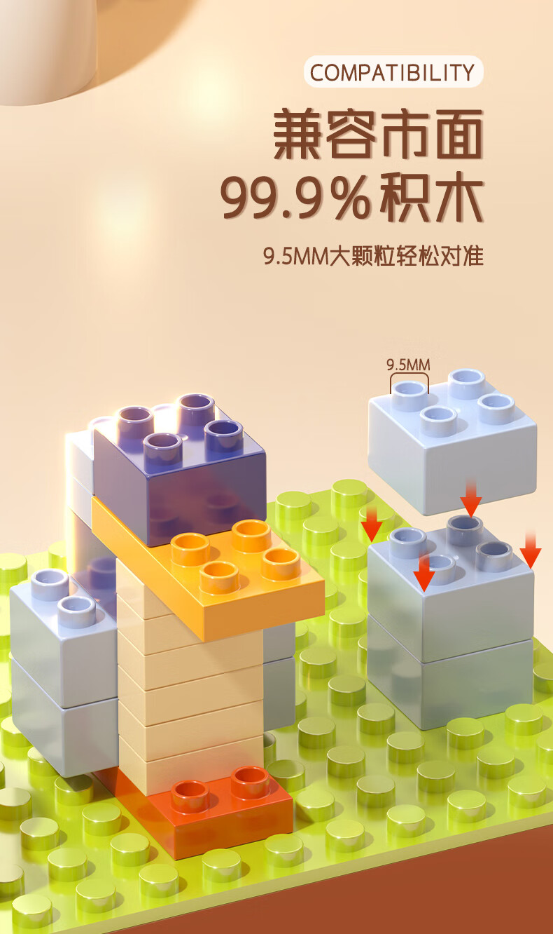 儿童积木玩具男孩拼装大颗粒散装3到6岁立体拼图智力开发动脑益智(图5)