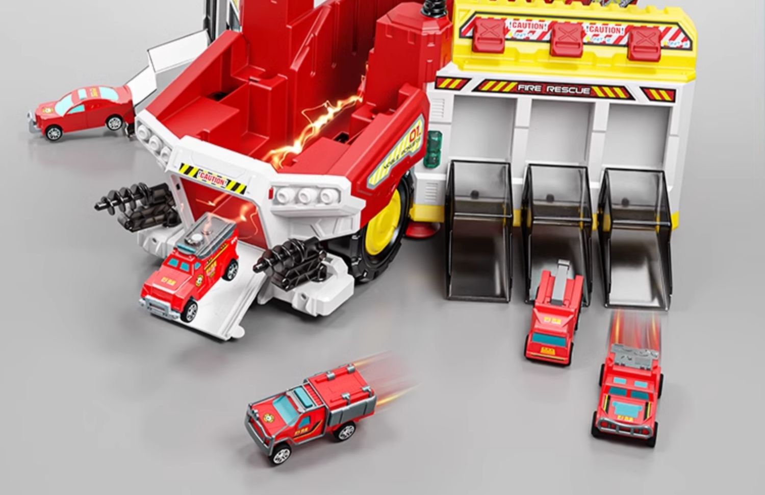 儿童山姆玩具男孩子2025年网红爆款消防车小男童高端4生日礼物盒5(图30)