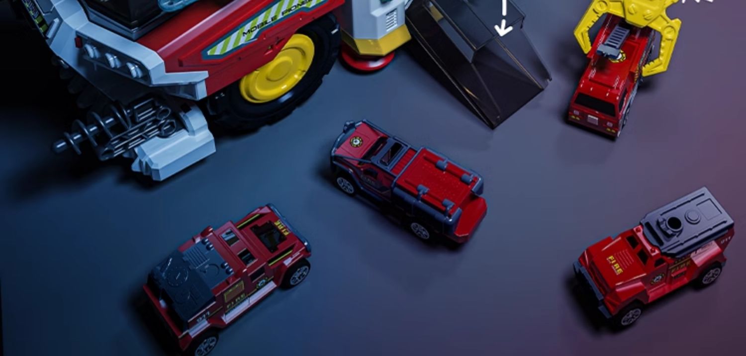 儿童山姆玩具男孩子2025年网红爆款消防车小男童高端4生日礼物盒5(图42)