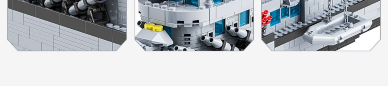 航空母舰积木2025新款拼装玩具男孩益智军舰6-12儿童拼图礼物(图22)