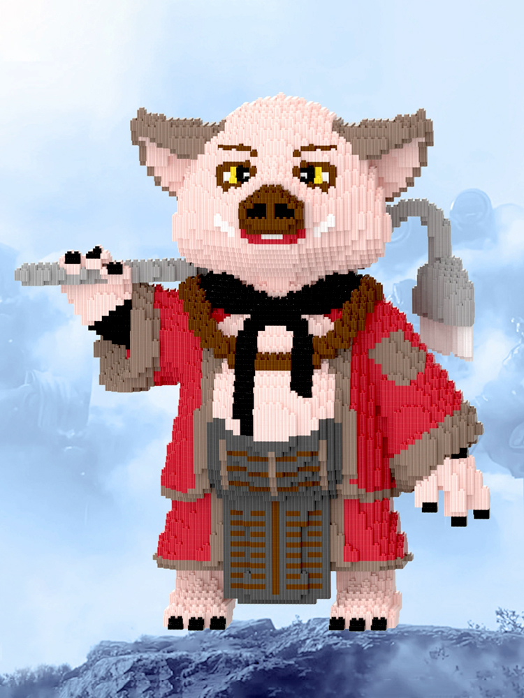 DUZ哪吒积木小颗粒2025新款男女孩拼装玩具成人版拼图6到12岁礼物(图5)