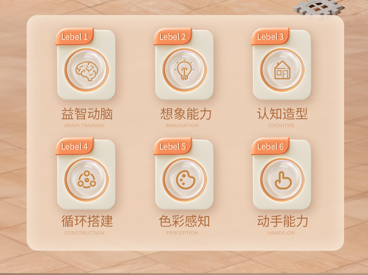 儿童积木玩具益智拼装3到6岁1男孩女孩子8一12智力拼图大颗粒男童(图4)